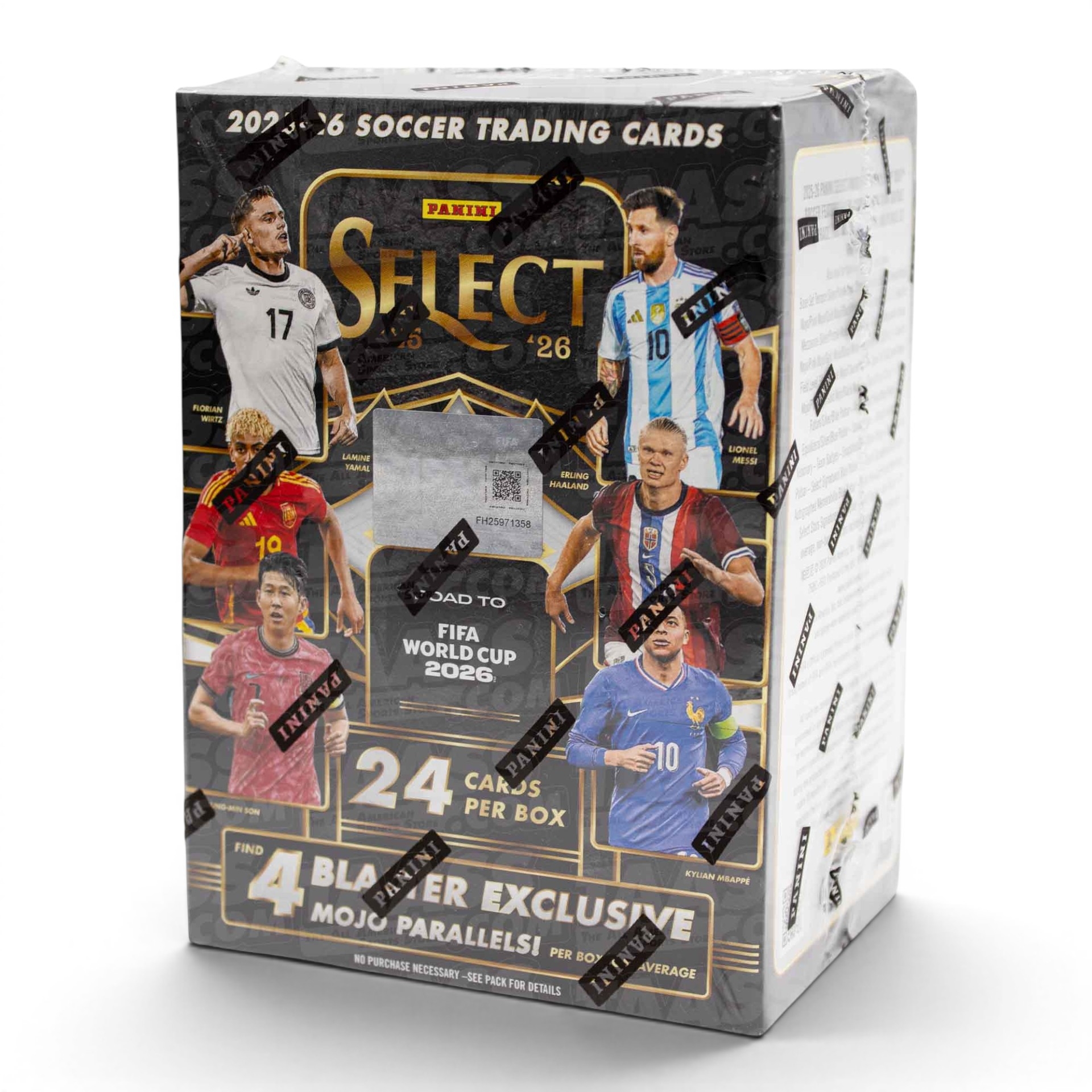 2025/26 Panini Select Road to FIFA World Cup Football Blaster Box
