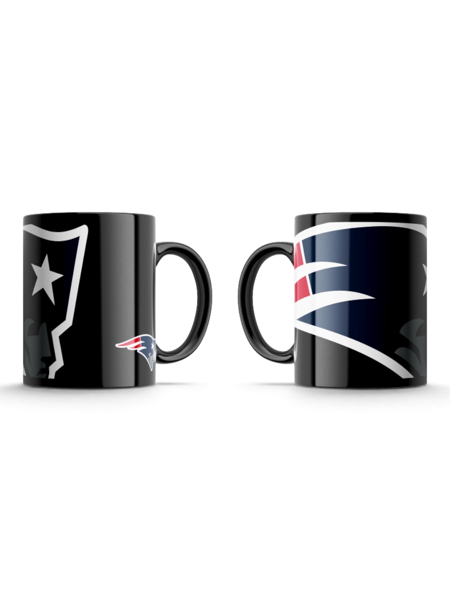 New England Patriots Oversized Logo NFL Becher (330 ml)