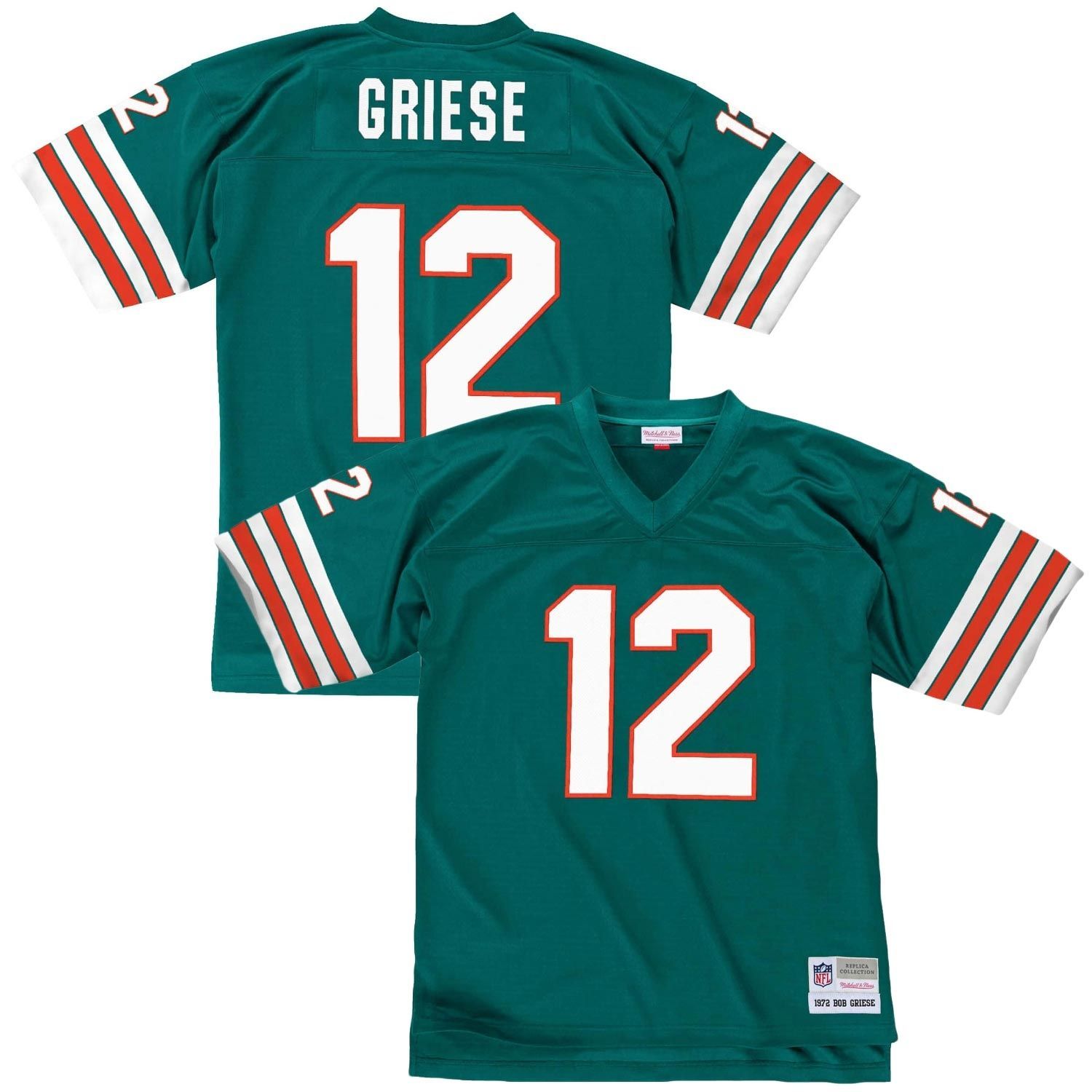 Bob Griese #12 Miami Dolphins Legacy Throwback NFL Jersey