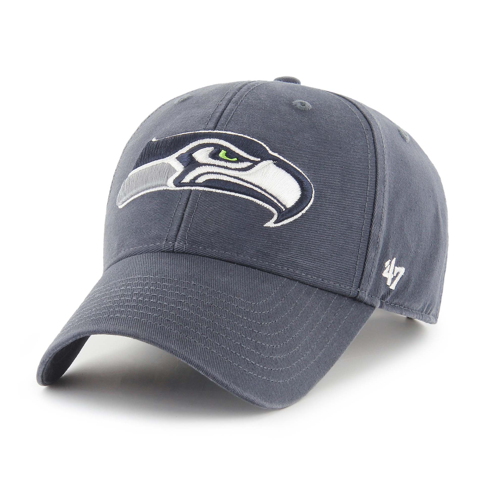 Seattle Seahawks '47 MVP Legend Adjustable NFL Cap Gray