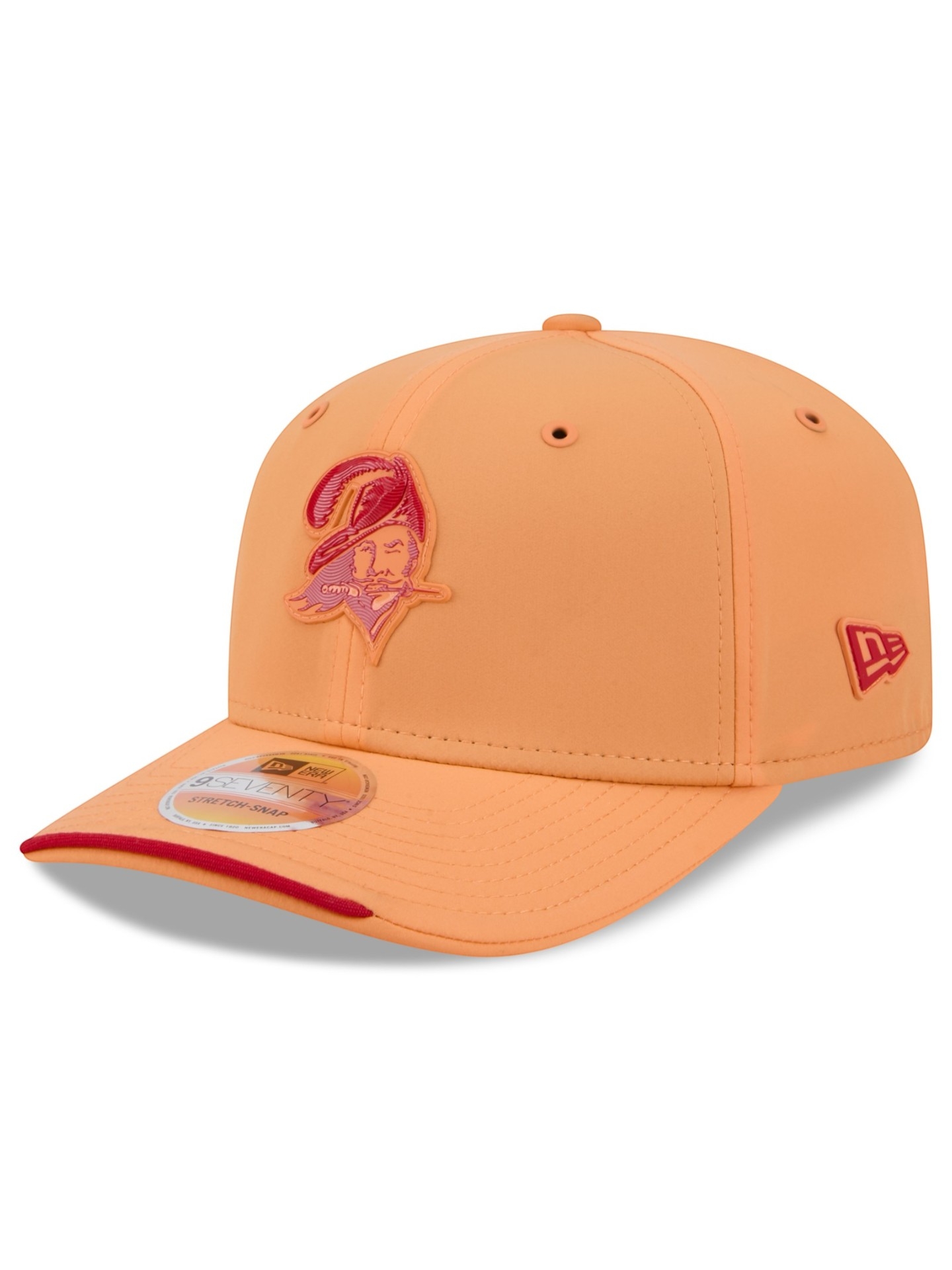 Tampa Bay Buccaneers Historic 2026 NFL Sideline 9SEVENTY Stretch-Snap Cap Orange