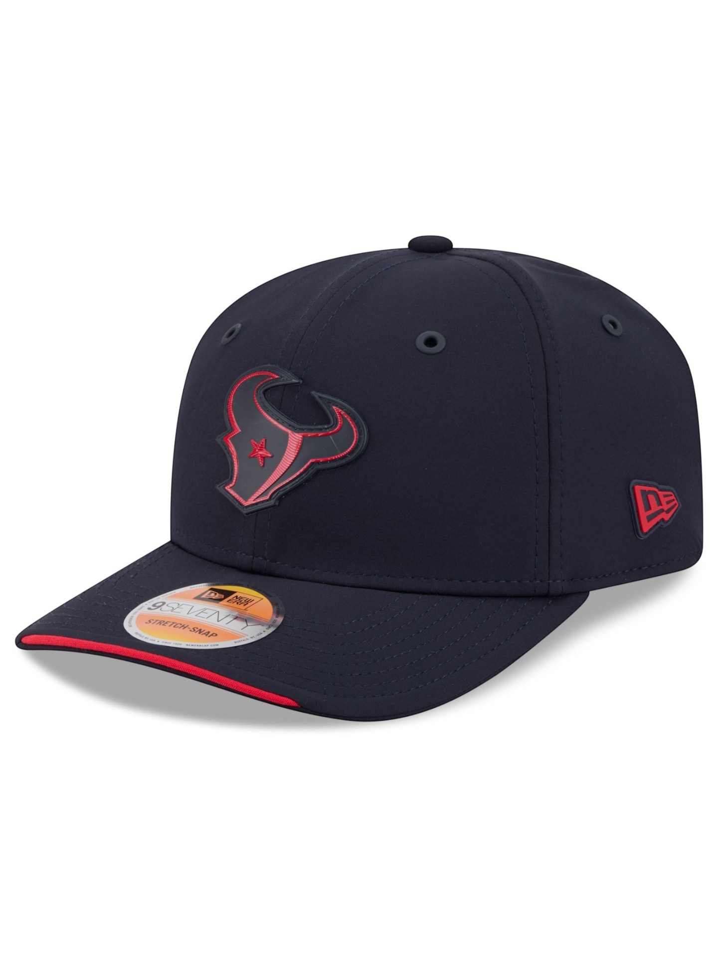 Houston Texans 2026 NFL Sideline 9SEVENTY Stretch-Snap Cap Navy