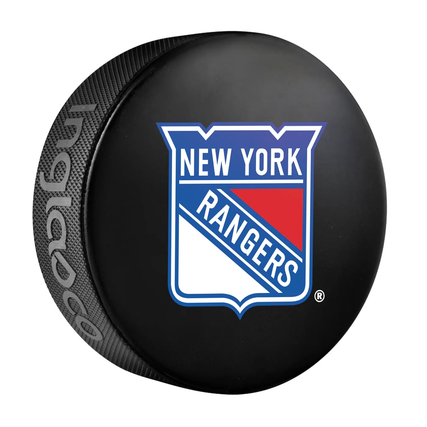 New York Rangers Logo Souvenir Collector NHL Puck