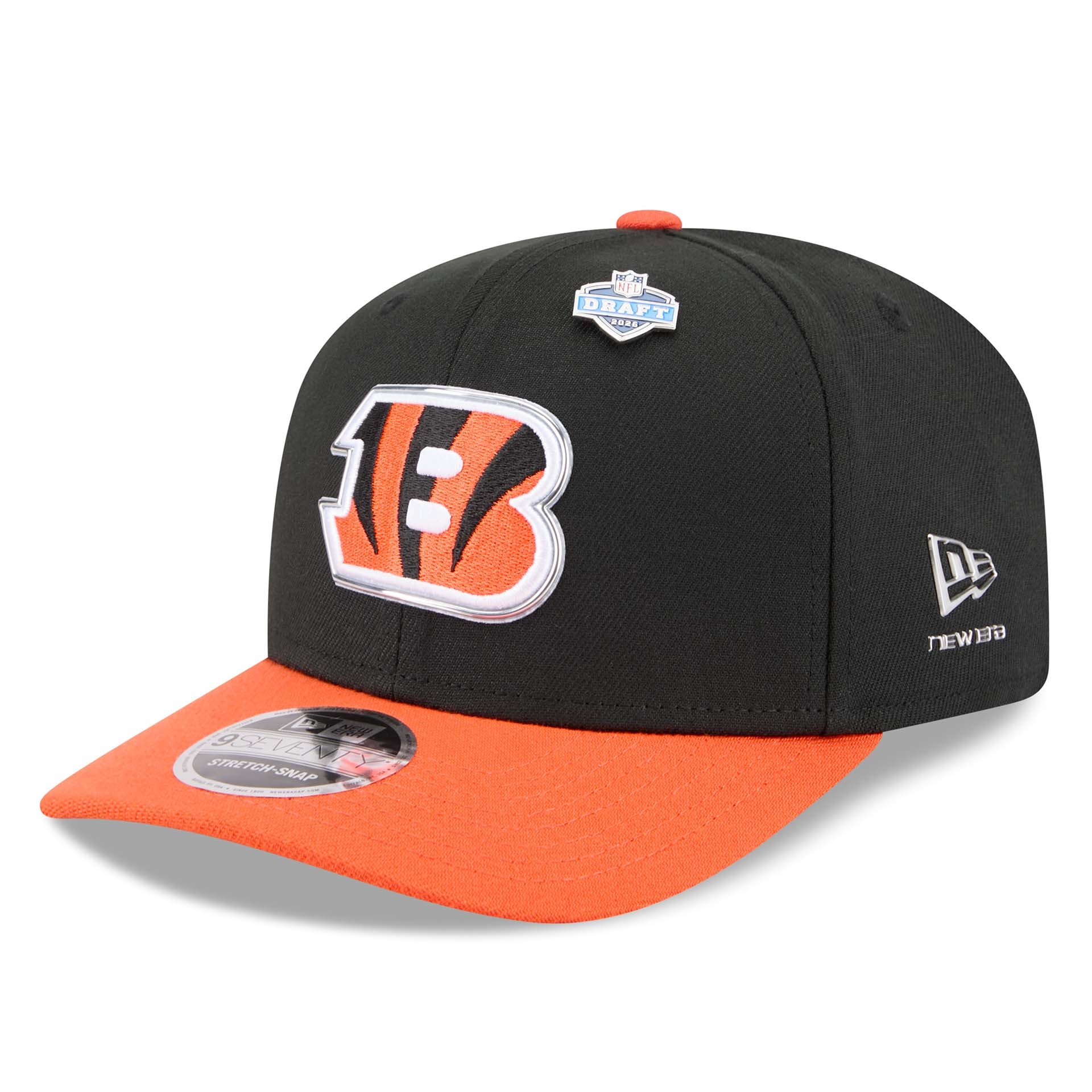 Cincinnati Bengals 2026 NFL Draft 9SEVENTY Stretch-Snap Cap