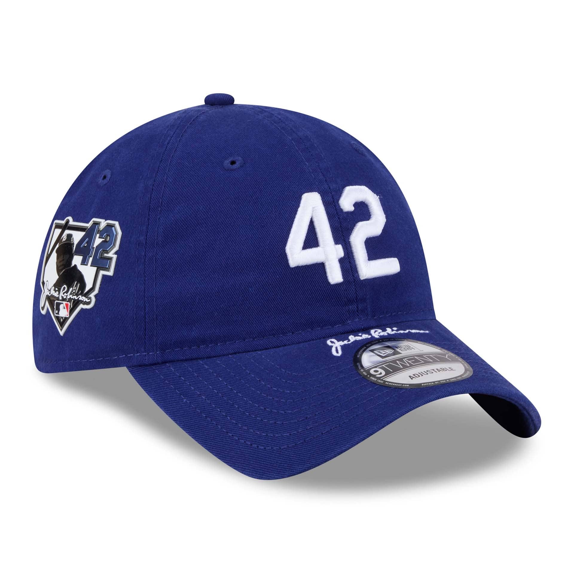 #42 Brooklyn Dodgers 2026 Jackie Robinson Day 9TWENTY Adjustable Cap Blue
