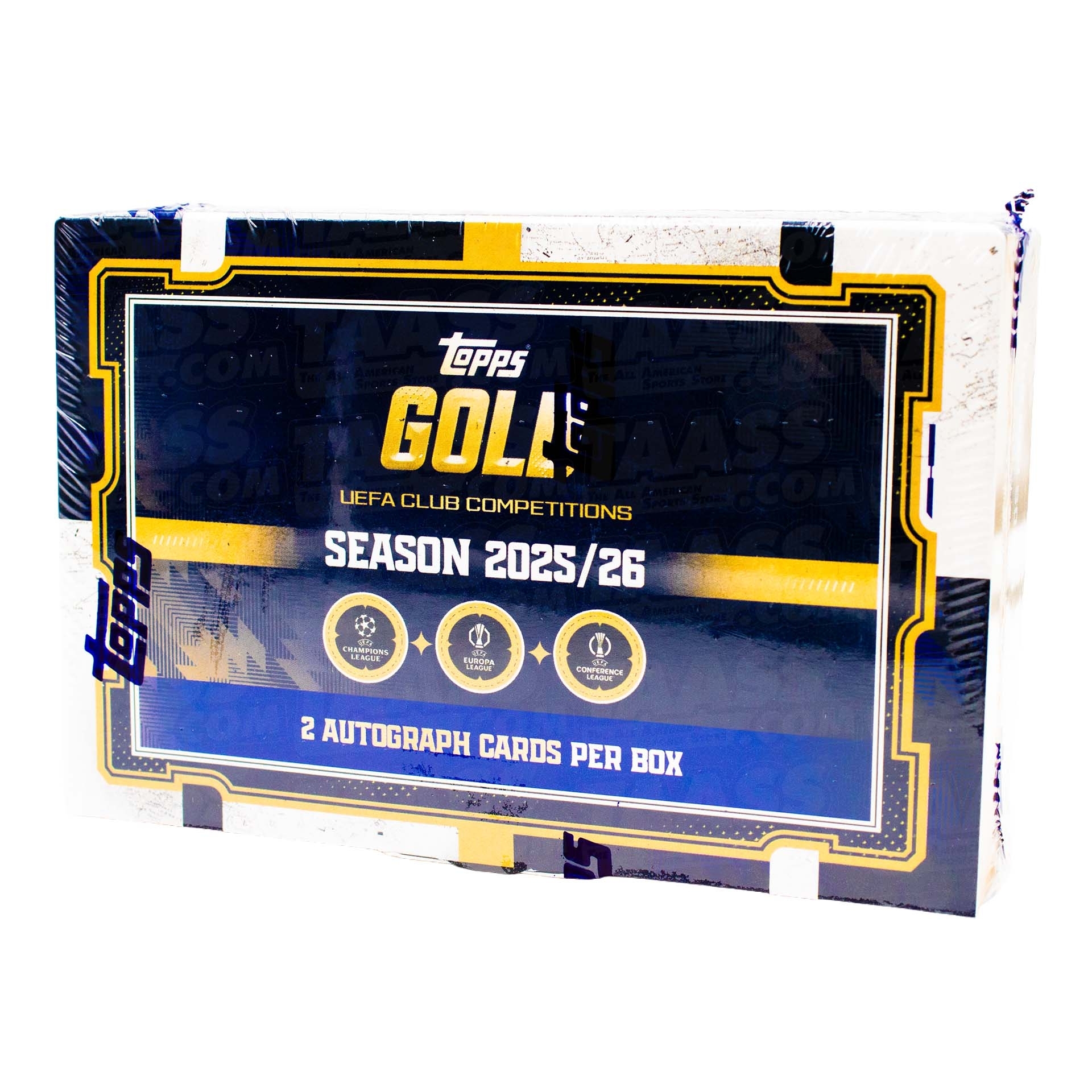 2025/26 Topps Gold UEFA Club Competitions Fußball Hobby Box