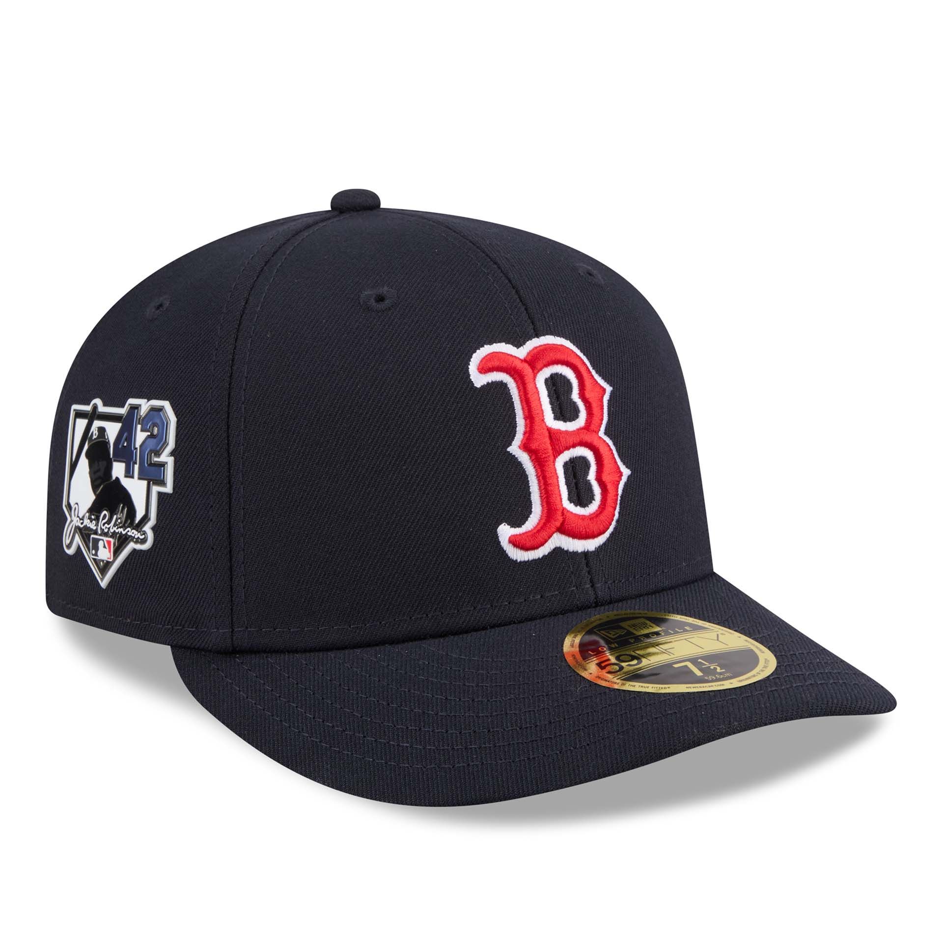 Boston Red Sox 2026 Jackie Robinson Day Low Profile 59FIFTY Fitted Cap Navy
