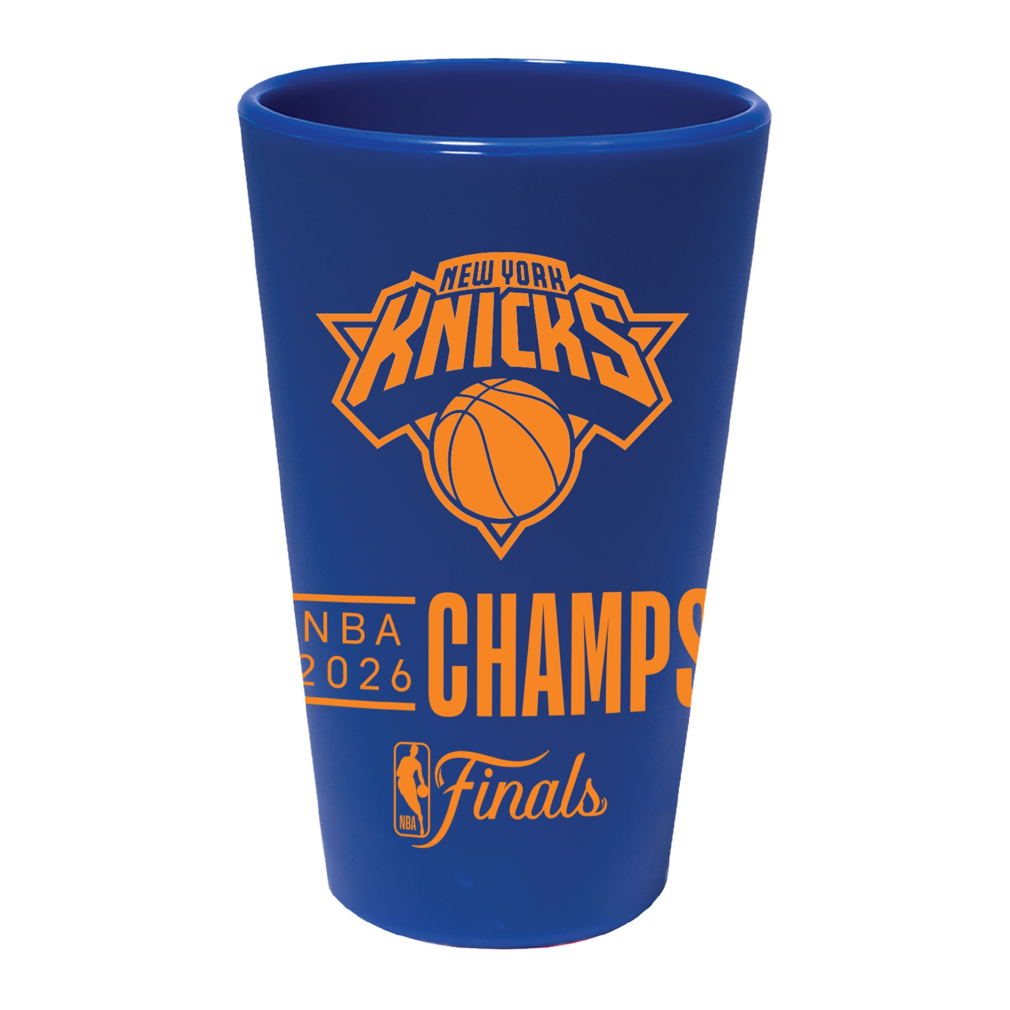 New York Knicks 2026 NBA Champions Silicone Pint Glas