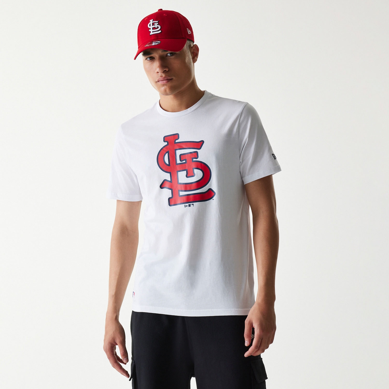 St. Louis Cardinals Team Logo MLB T-Shirt Weiß