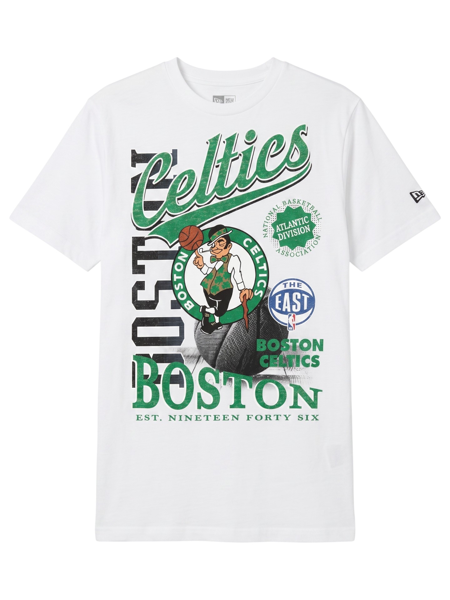 Boston Celtics Division Oversized NBA T-Shirt Weiß