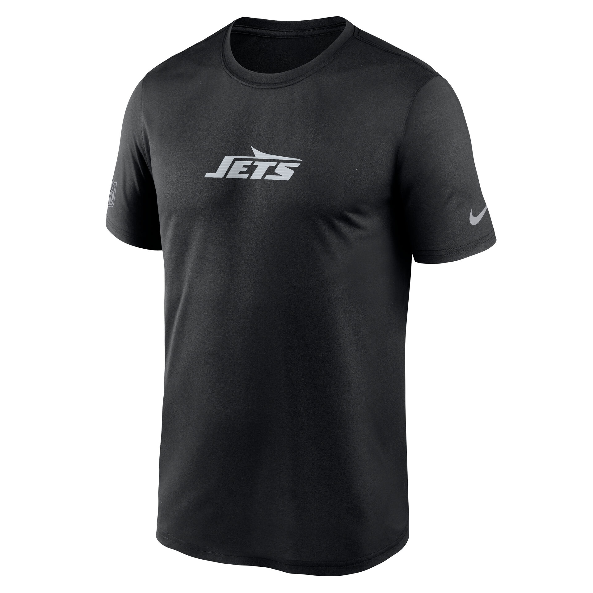New York Jets 2026 NFL Sideline Lead The Charge Legend T-Shirt Schwarz