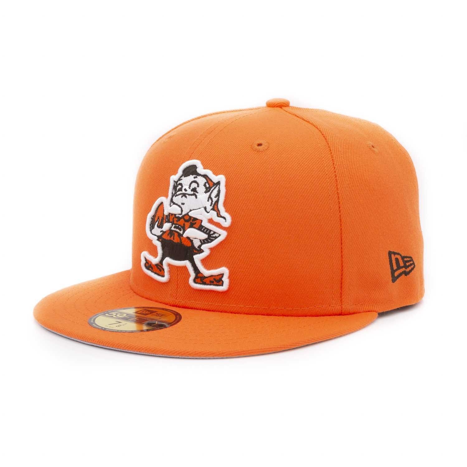 Cleveland Browns 1959 Throwback 59FIFTY Fitted NFL Cap Orange