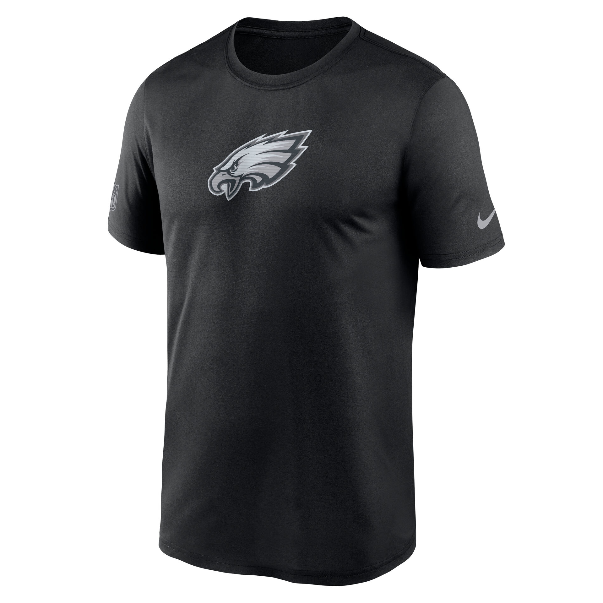 Philadelphia Eagles 2026 NFL Sideline Lead The Charge Legend T-Shirt Schwarz