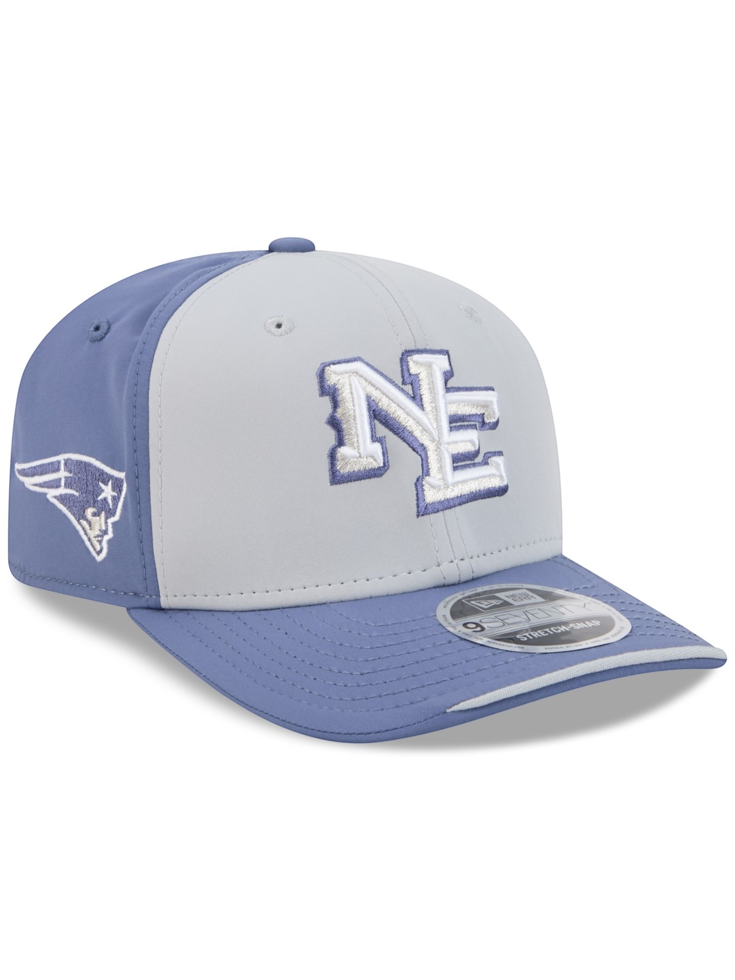 New England Patriots 2026 NFL Rivalries Sideline 9SEVENTY Stretch-Snap Cap Blau
