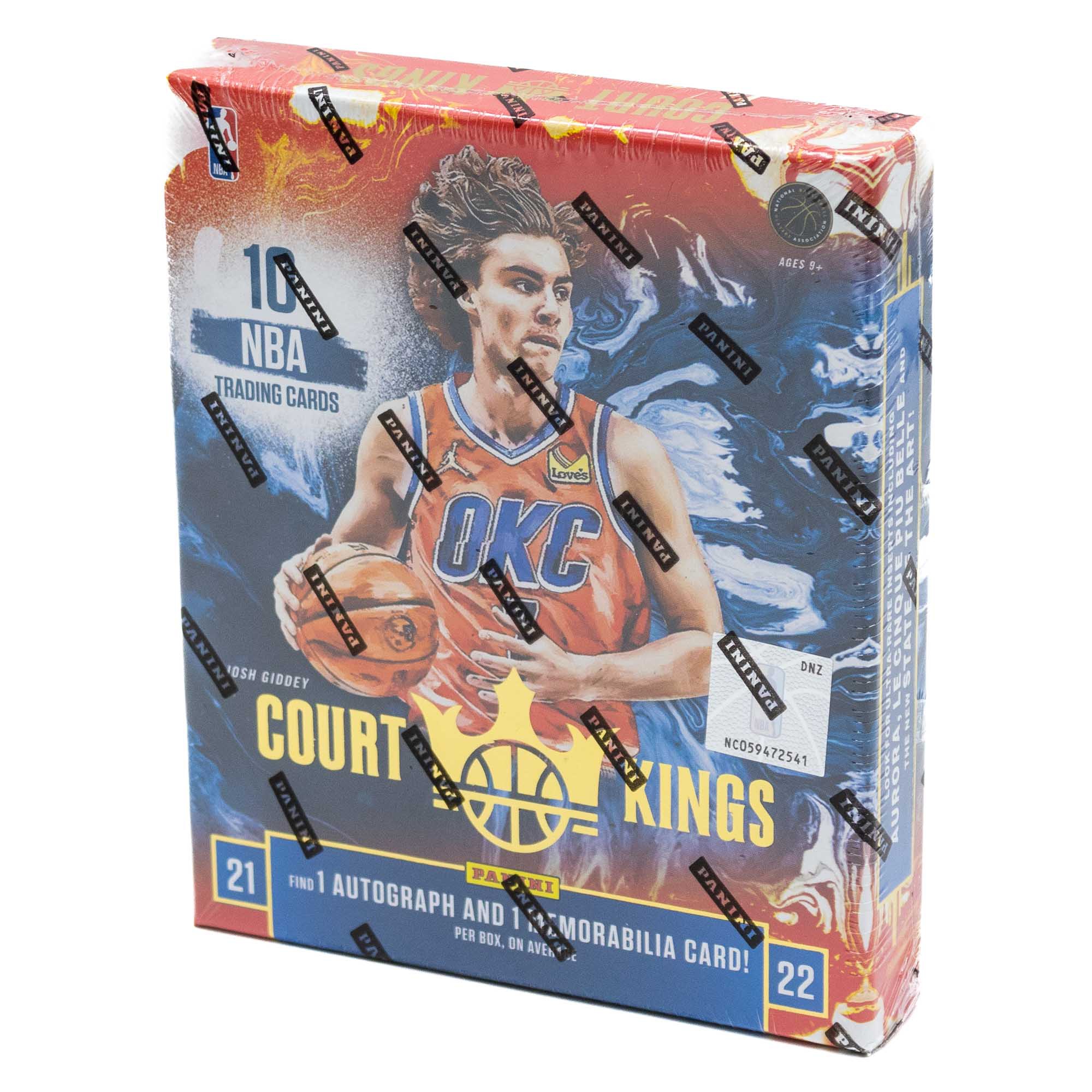 2021/22 Panini Court Kings Basketball Hobby Box NBA