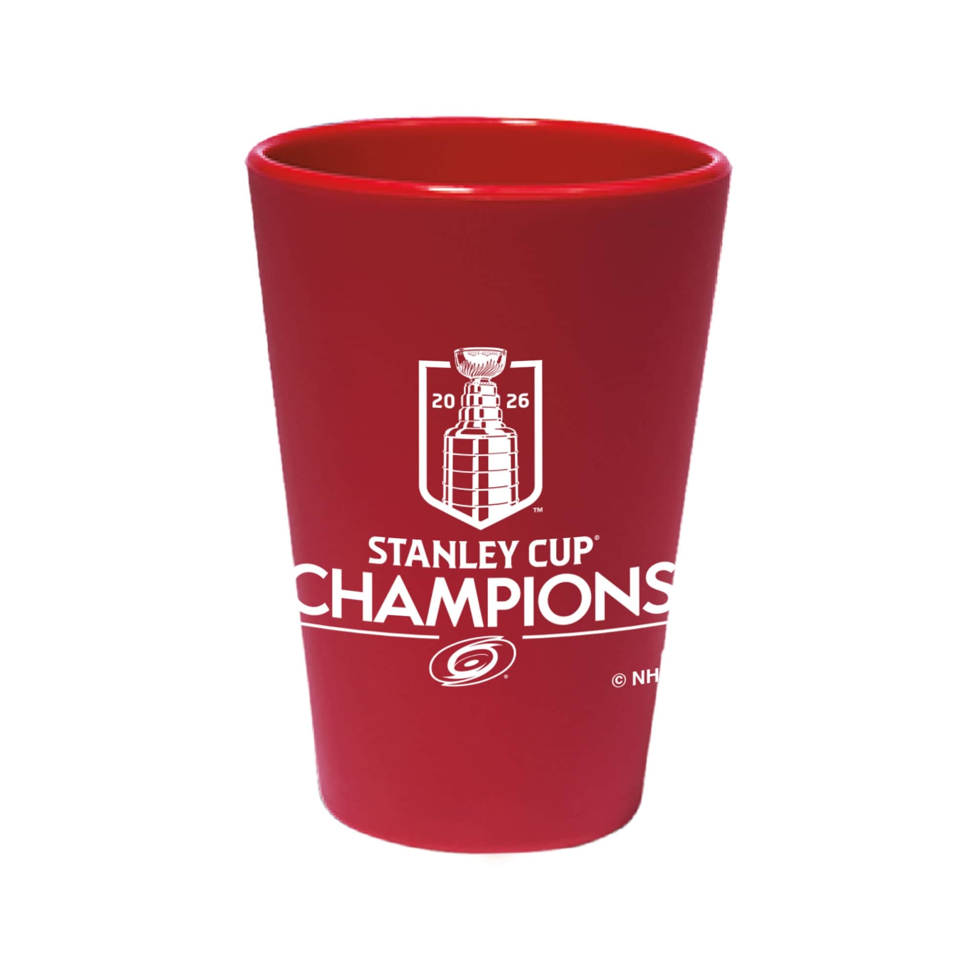 Carolina Hurricanes 2026 Stanley Cup Champions SiliShot Shot Glass