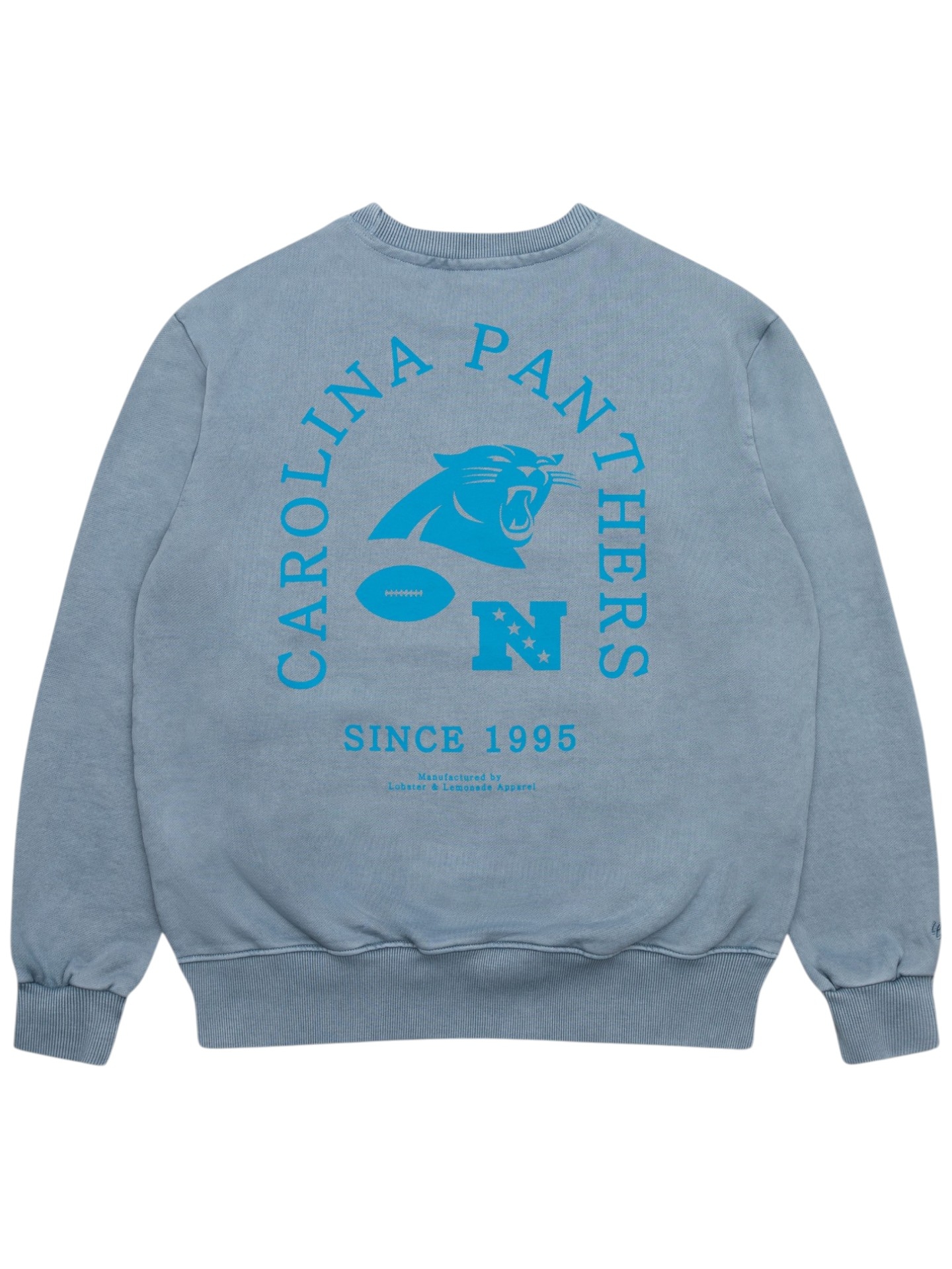 Carolina Panthers L&L '96 Classics NFL Crewneck Sweater Blau