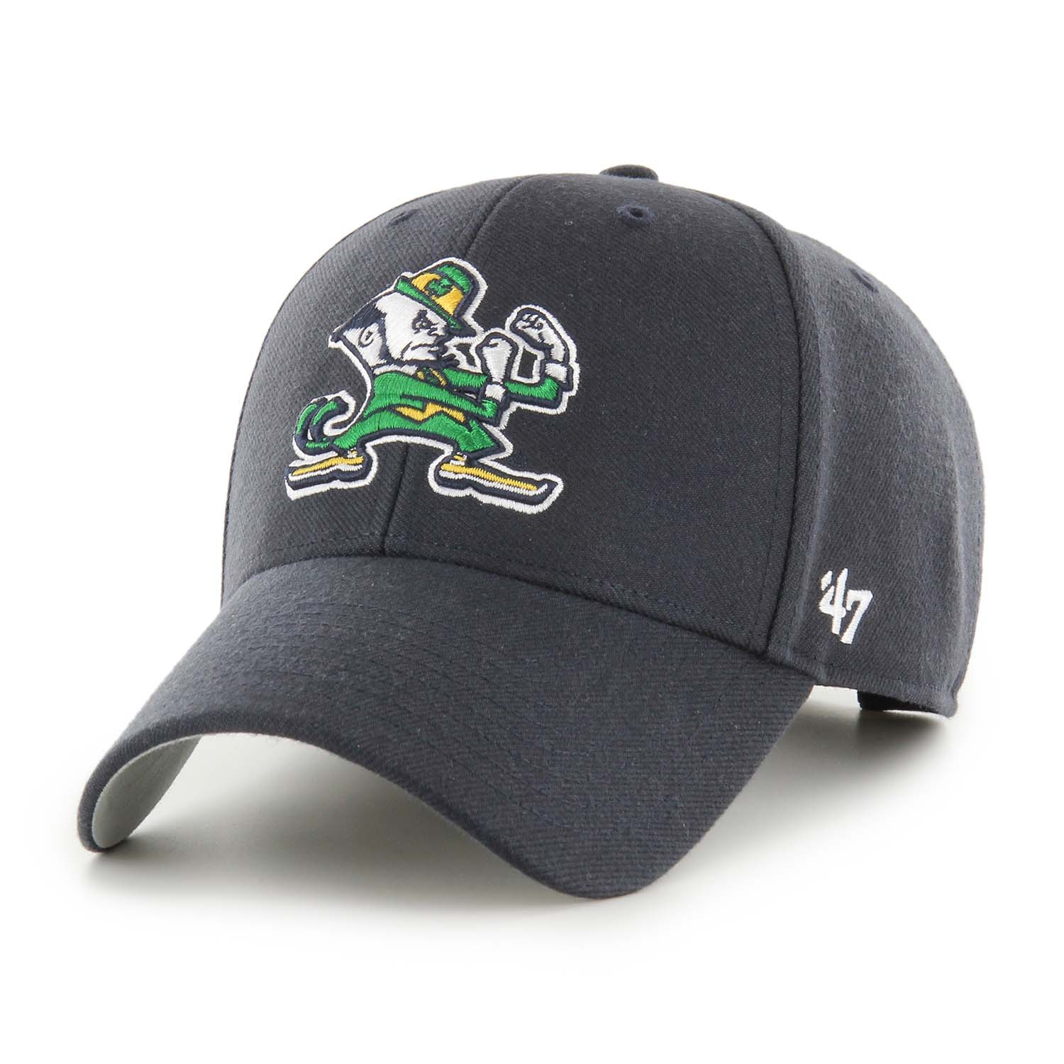 Notre Dame Fighting Irish '47 MVP Adjustable NCAA Cap Navy
