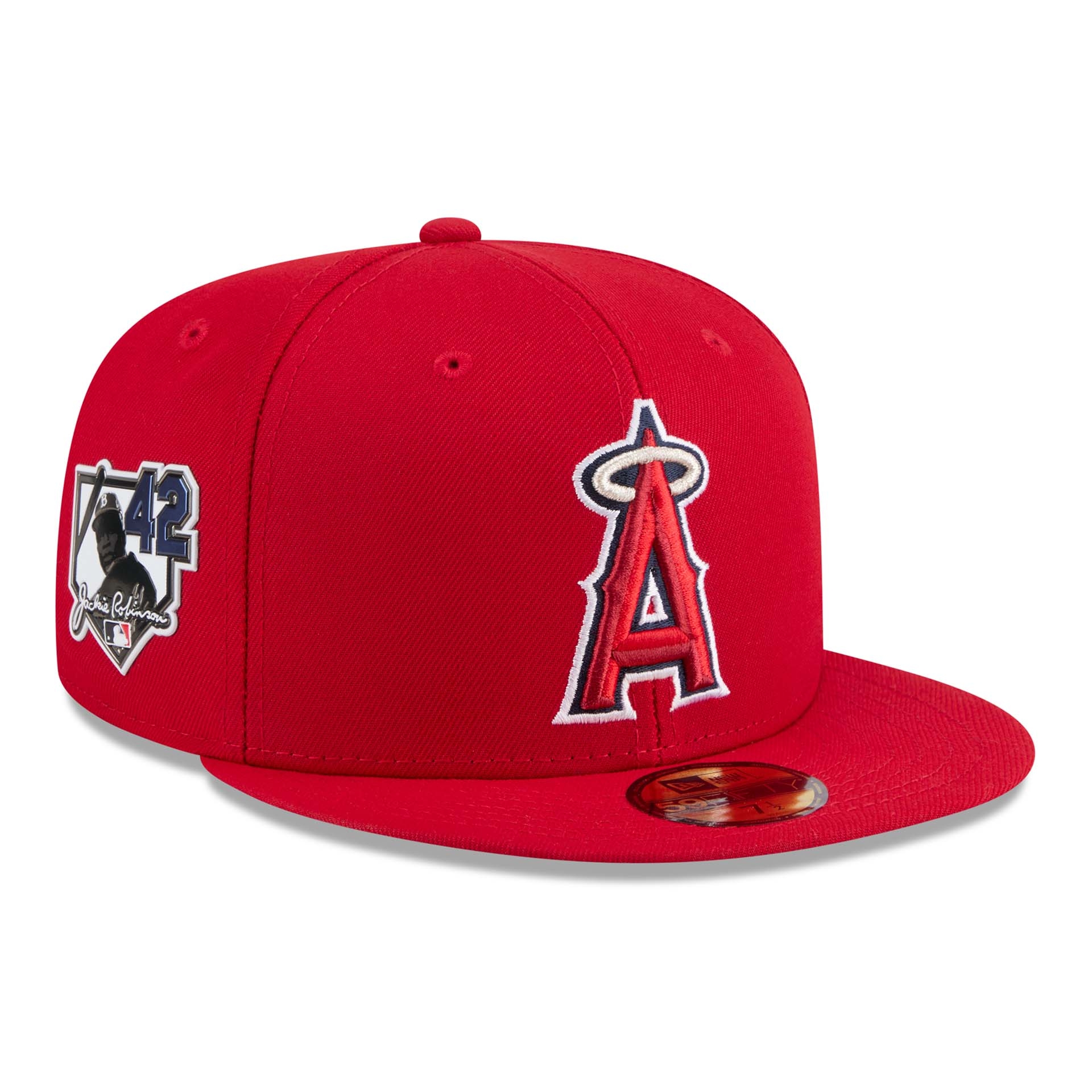 Los Angeles Angels 2026 Jackie Robinson Day 59FIFTY Fitted Cap Red