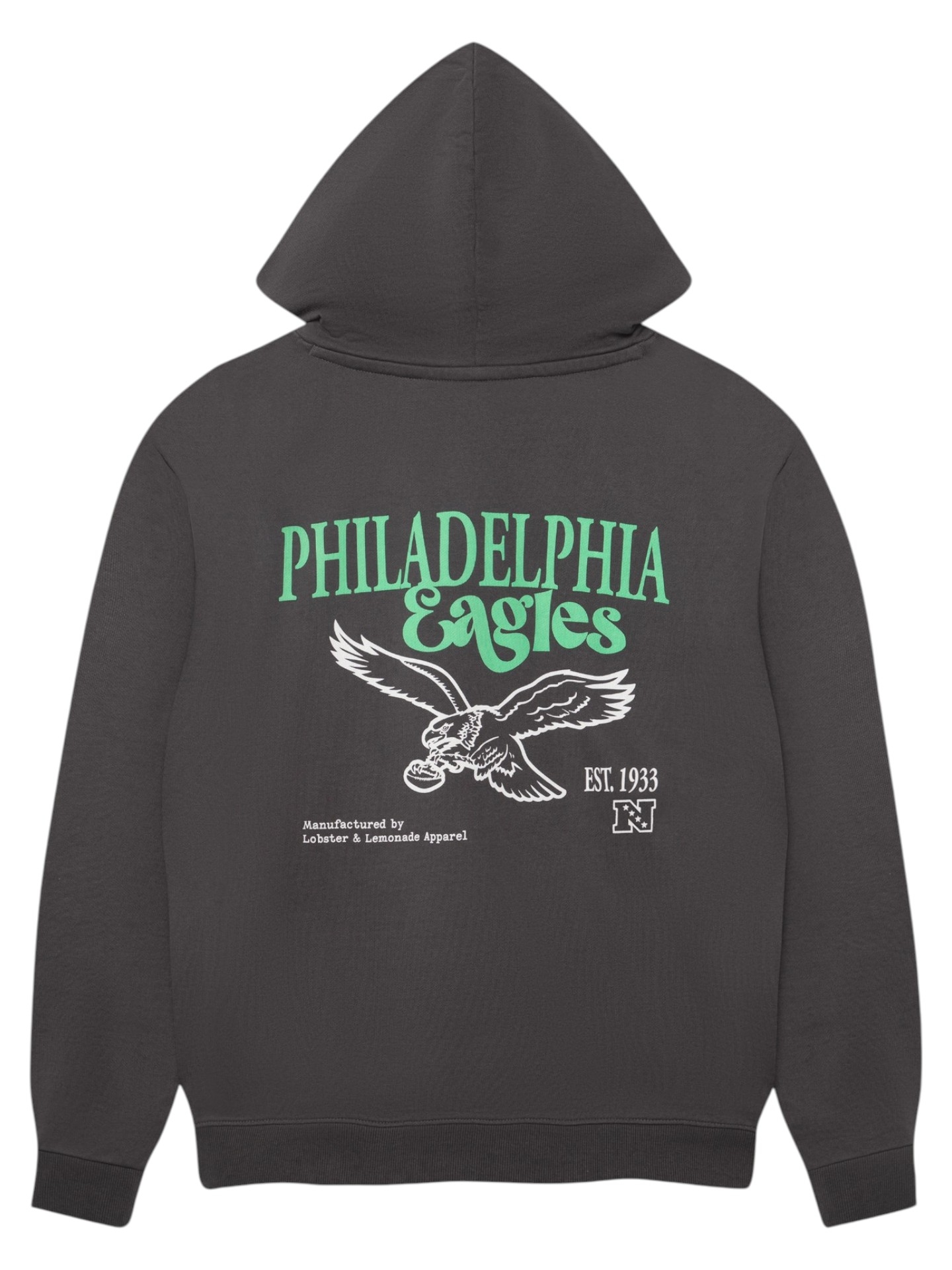 Philadelphia Eagles L&L '76 Classics NFL Hoodie Schwarz