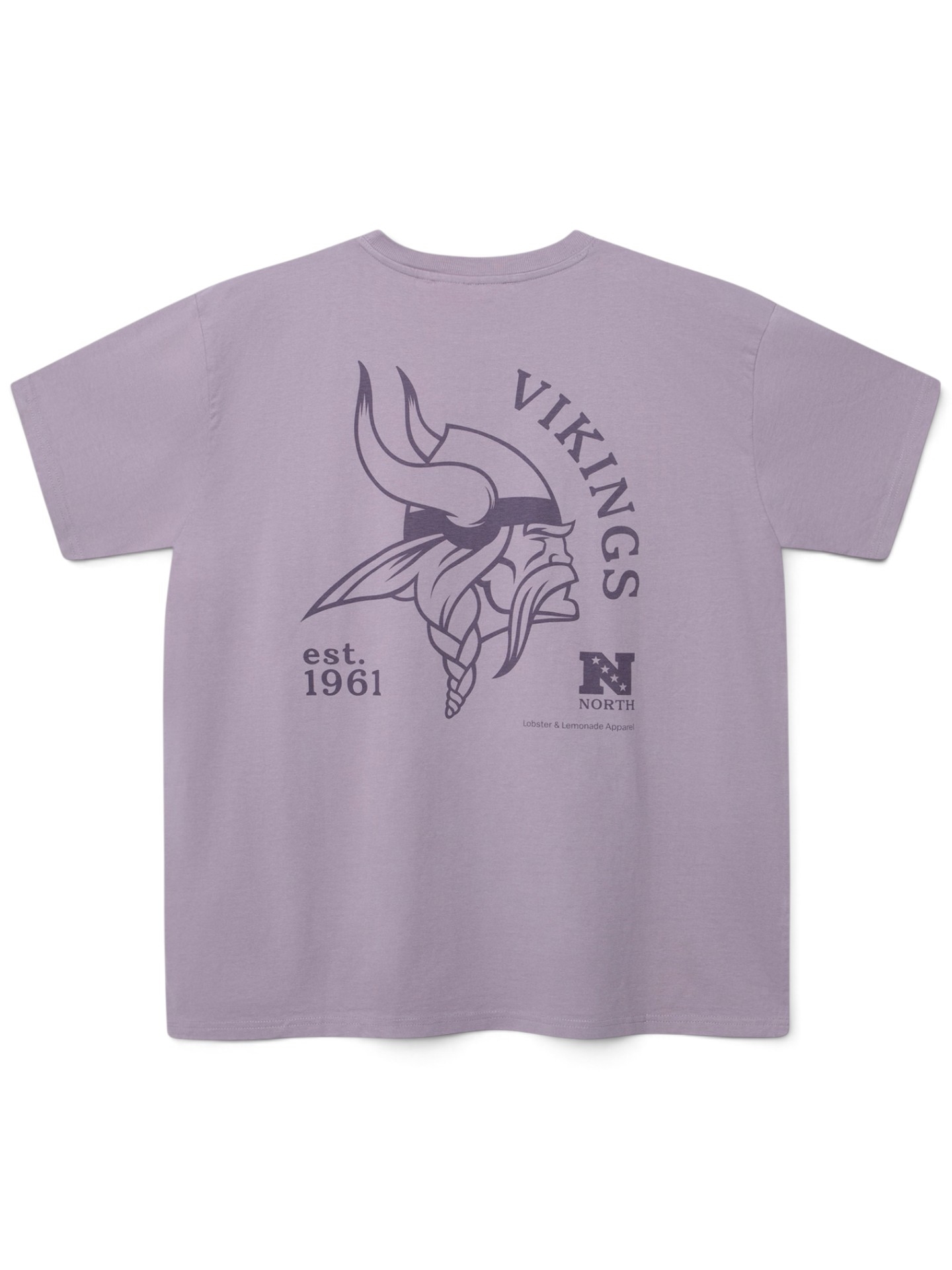 Minnesota Vikings L&L '89 Classics NFL T-Shirt Lila