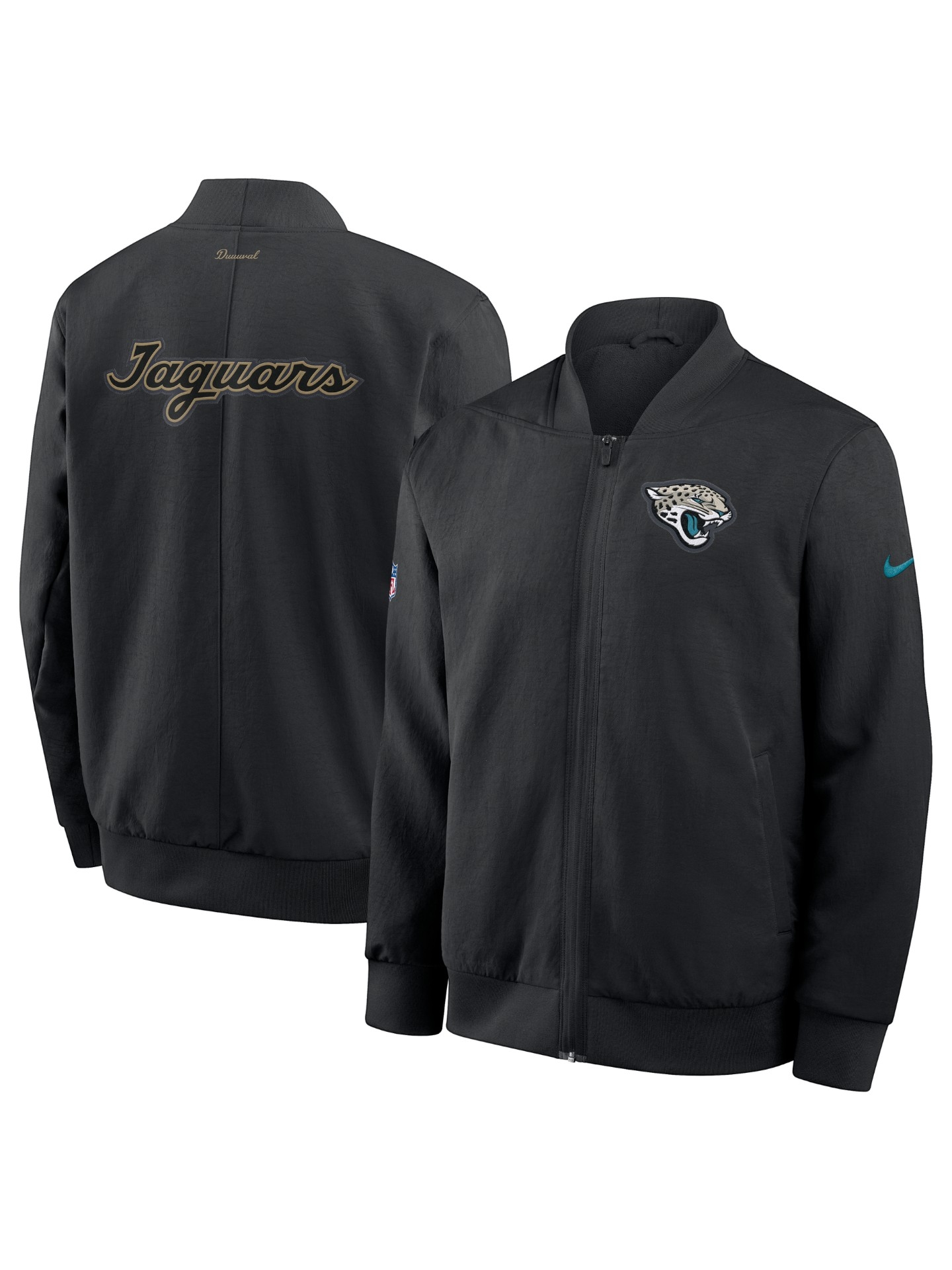 Detroit Lions 2026 Rivalries Sideline Bomber Jacket Black