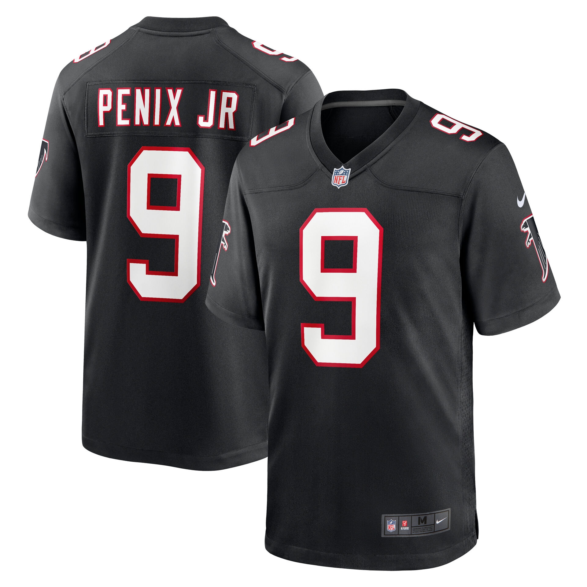 Michael Penix Jr. #9 Atlanta Falcons Game NFL Jersey Alternate Black