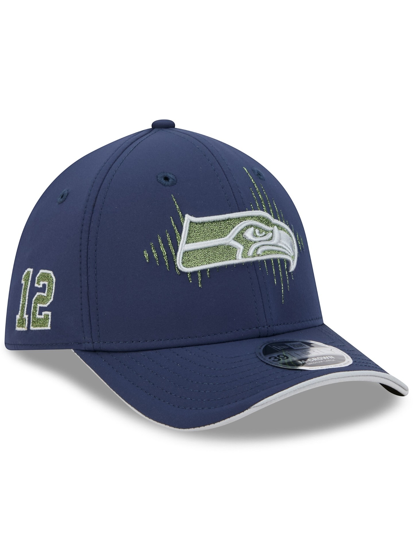Seattle Seahawks 2026 NFL Rivalries Sideline 39THIRTY Flex Cap Navy