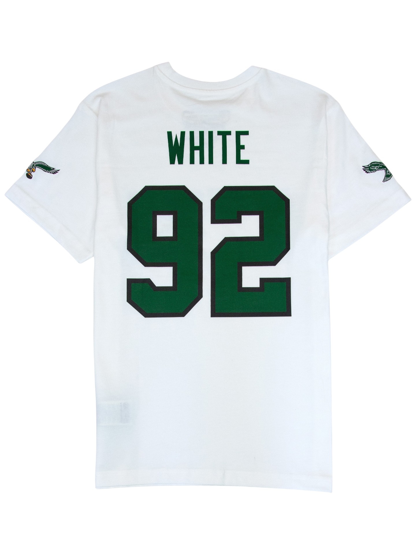 Reggie White #92 Philadelphia Eagles Wordmark Player NFL T-Shirt White