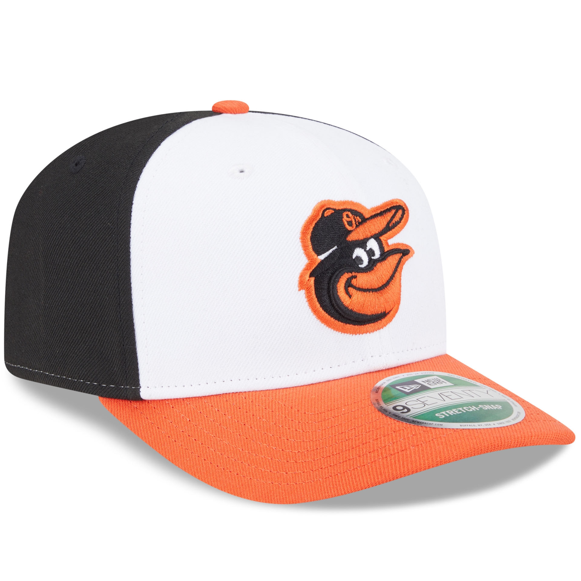 Baltimore Orioles MLB Player Replica 9SEVENTY Stretch-Snap Cap Home
