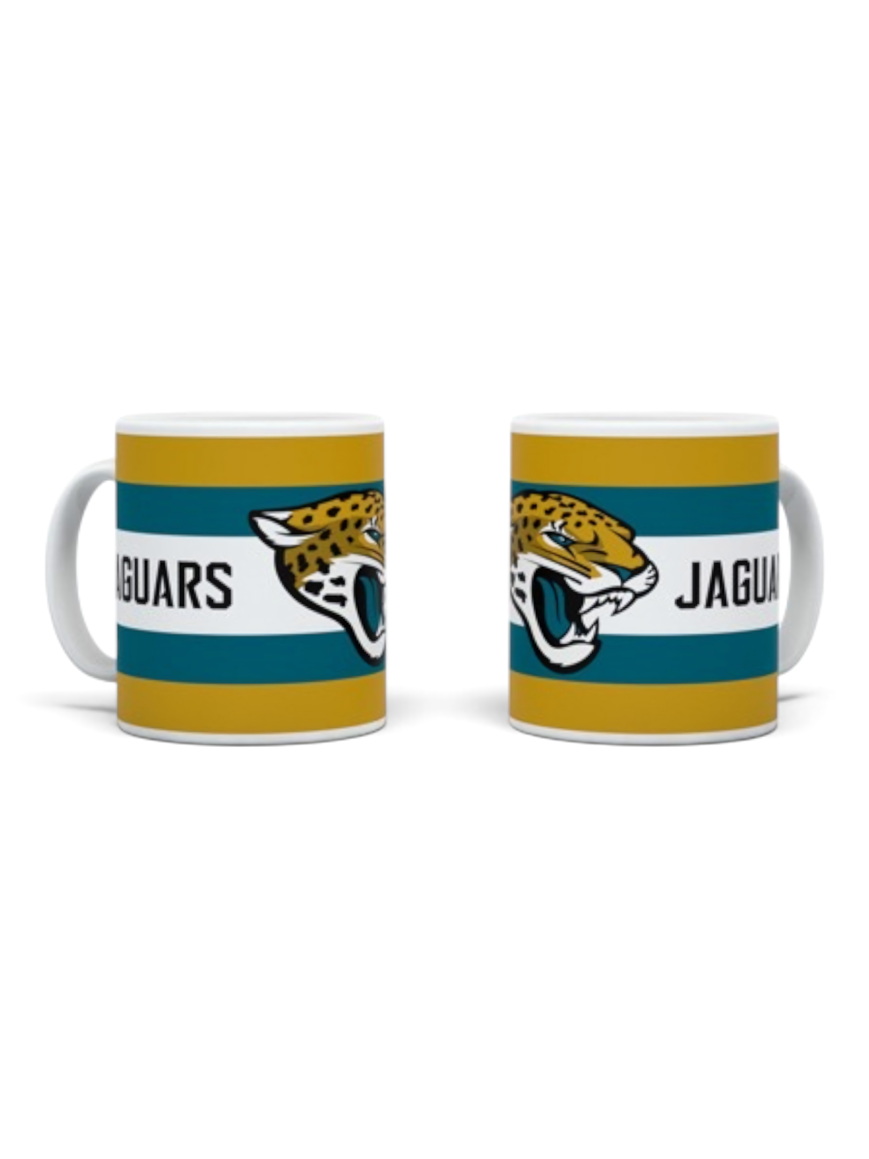 Jacksonville Jaguars Stripe Logo NFL Becher (330 ml)