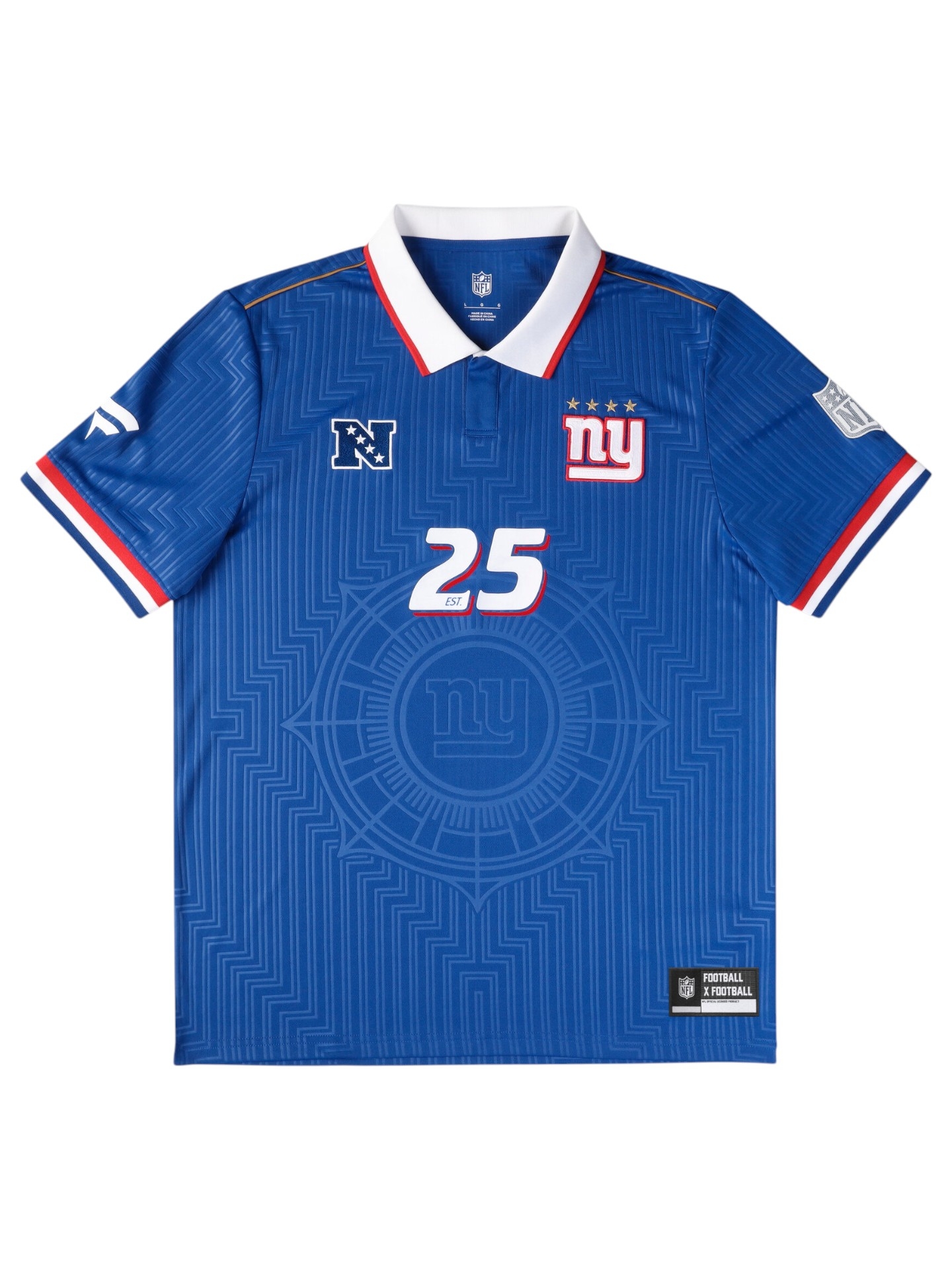 New York Giants 2026 Football x Football NFL Fan Jersey Blue