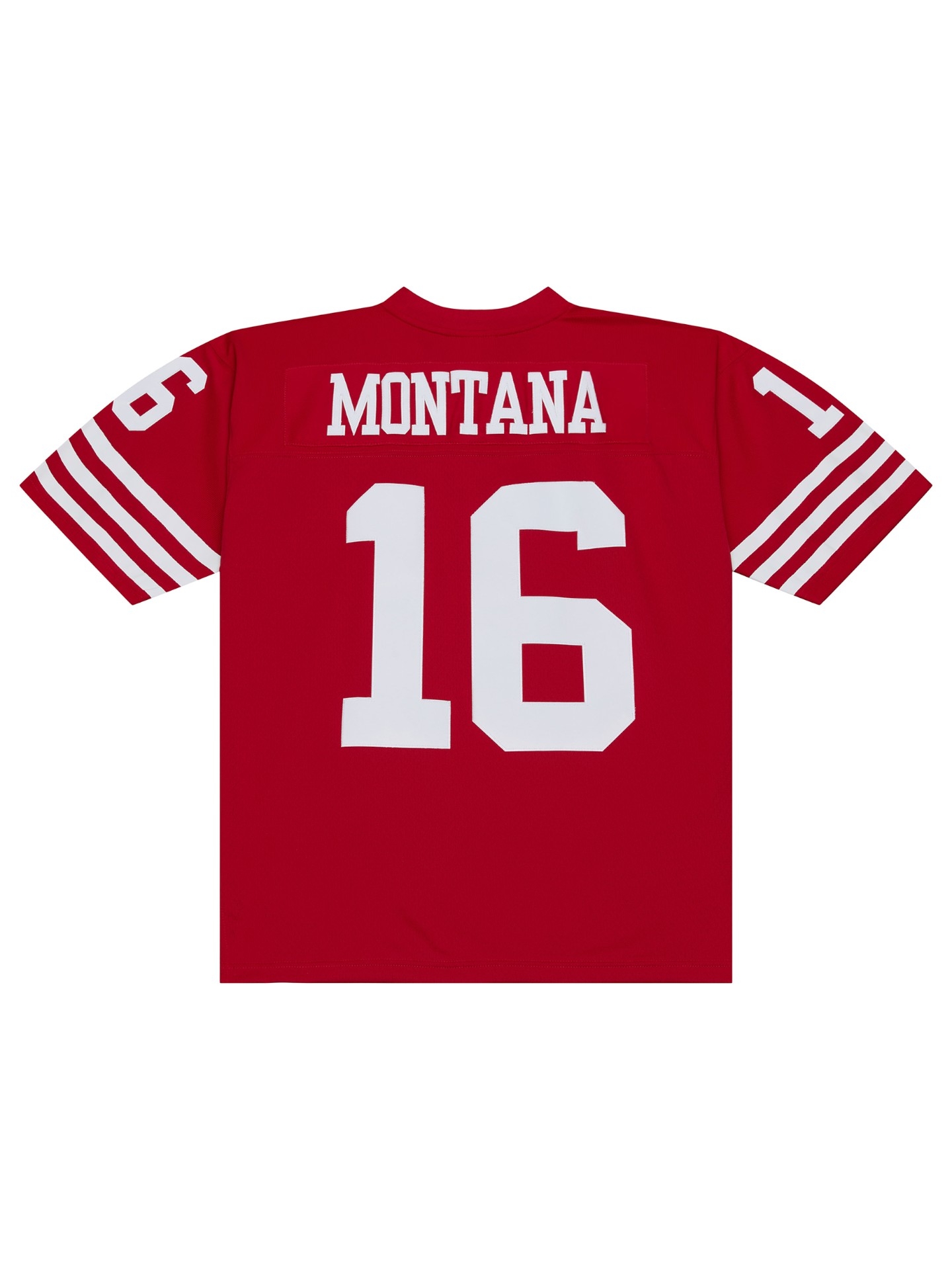 Joe Montana #16 San Francisco 49ers 1990 Legacy Throwback NFL Jersey Red