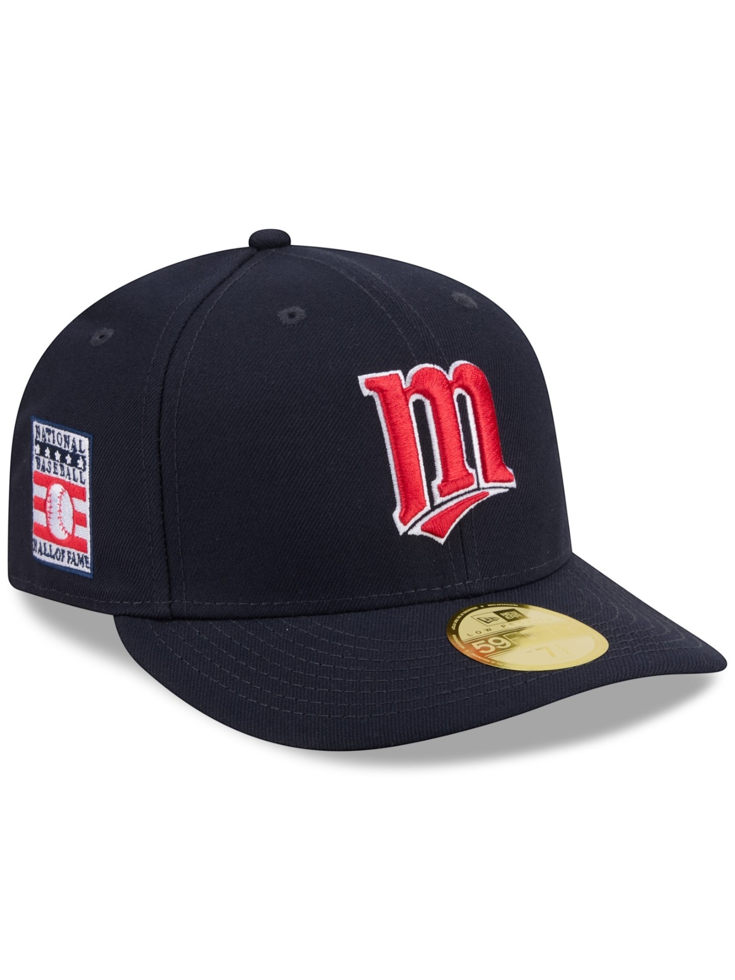 Minnesota Twins 2026 MLB Hall of Fame Low Profile 59FIFTY Fitted Cap Navy