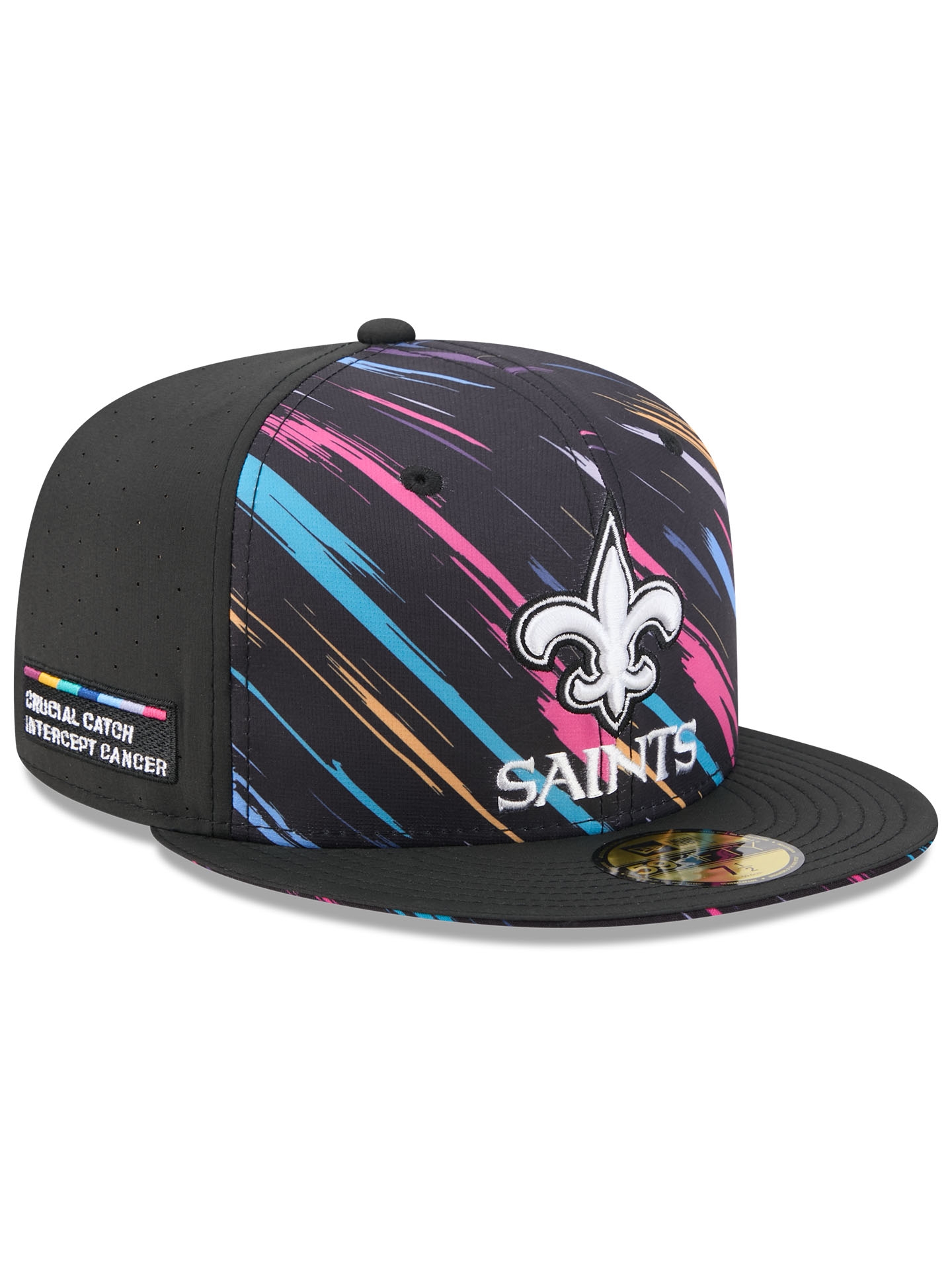 New Orleans Saints 2026 NFL Crucial Catch 59FIFTY Fitted Cap
