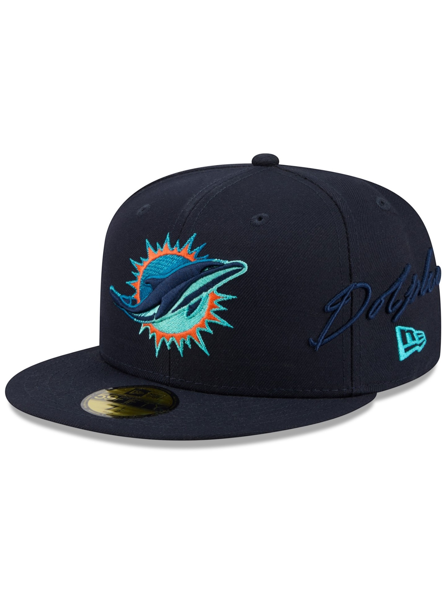 Miami Dolphins NFL Rivalries Fan Pack 59FIFTY Fitted Cap Navy