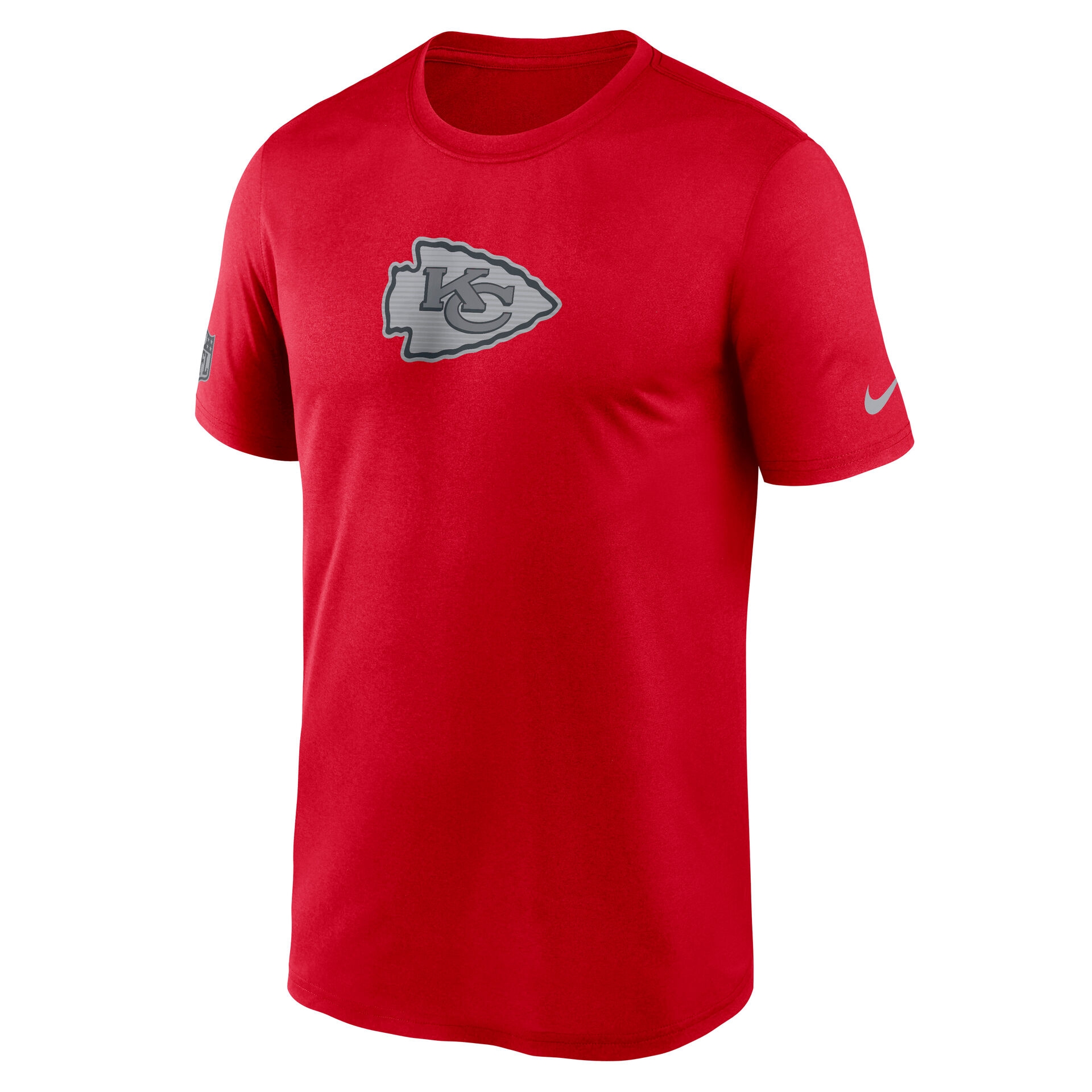 Kansas City Chiefs 2026 NFL Sideline Lead The Charge Legend T-Shirt Rot
