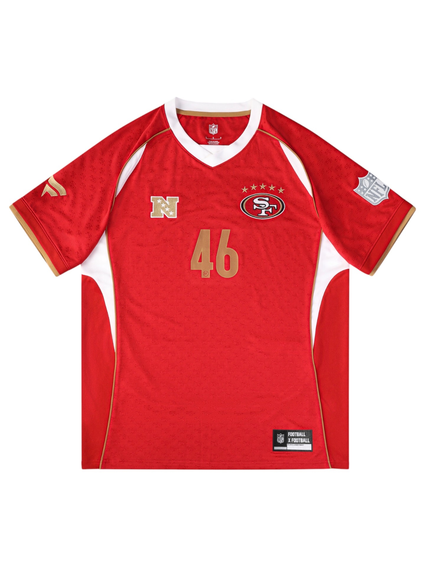 San Francisco 49ers 2026 Football x Football NFL Fan Jersey Red