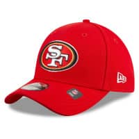 San Francisco 49ers NFL Team Logo New Era 9FORTY Adjustable Cap Red (YOUTH)