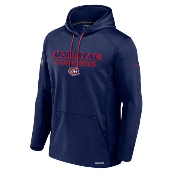 Montreal Canadiens 2024/25 Authentic Pro Rink Tech NHL Hoodie Navy