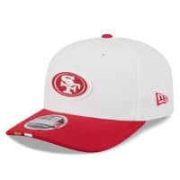 San Francisco 49ers 2025 NFL Training Camp New Era 9SEVENTY Stretch-Snap Cap OTC White