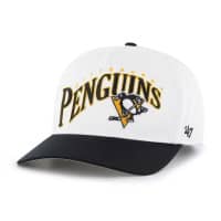 Pittsburgh Penguins '47 Hitch White Wave Adjustable NHL Cap Weiß