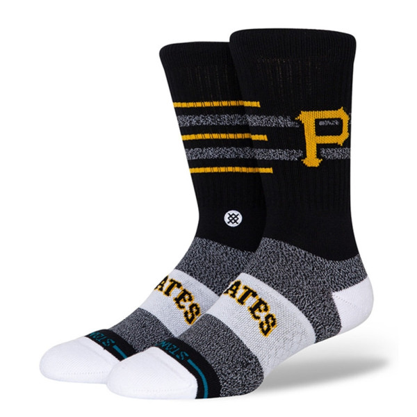 Pittsburgh Pirates Closer Stance MLB Crew Socks