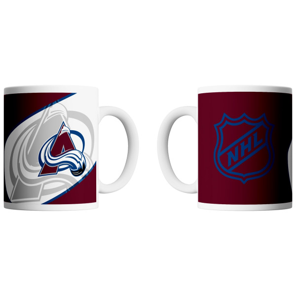 Colorado Avalanche Shadow Logo & Shield NHL Mug (330 ml)