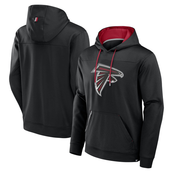 Atlanta Falcons Defender Dot Faded NFL Hoodie Black