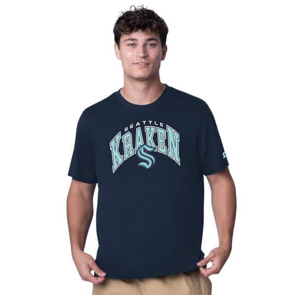 Seattle Kraken Starter Drop The Puck NHL T-Shirt Navy