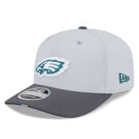 Philadelphia Eagles 2025 NFL Training Camp New Era 9SEVENTY Stretch-Snap Cap CW Gray