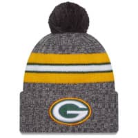 Green Bay Packers Gray 2023 NFL Sideline New Era Sport Knit Hat