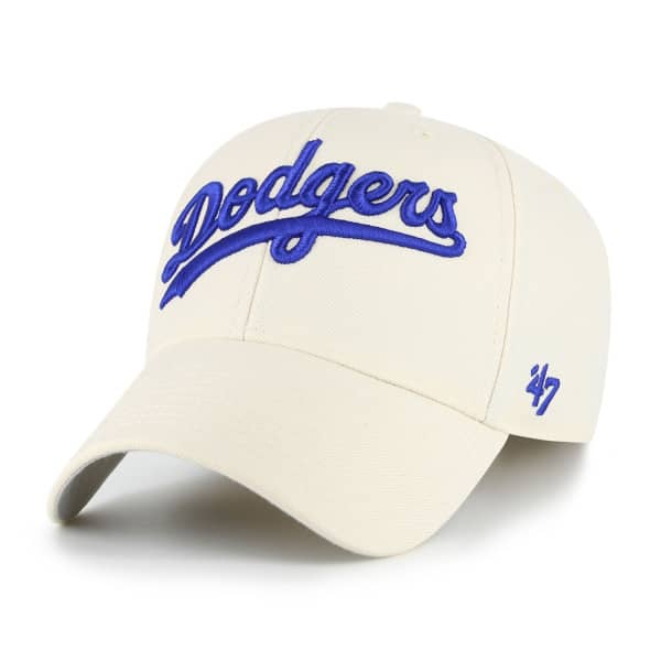 Los Angeles Dodgers '47 MVP Adjustable MLB Script Cap Natural