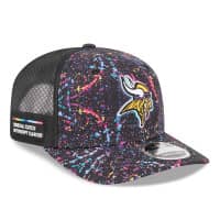 Minnesota Vikings 2025 NFL Crucial Catch 9SEVENTY Stretch-Snap Trucker Cap